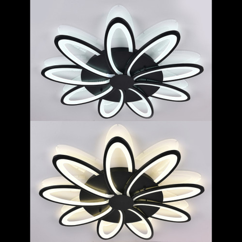 Потолочная люстра Natali Kovaltseva Holder HIGH-TECH LED LAMPS 82009 BLACK