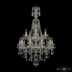 Подвесная люстра Bohemia Ivele Crystal 1415/10+5/220/XL-104/2d G