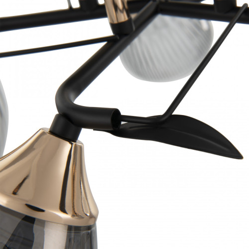 Потолочная люстра Arte Milano Amalfi 322610/5 BK+FG