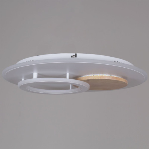 Потолочная люстра Reluce 08397-0.5-470 WH+WOOD