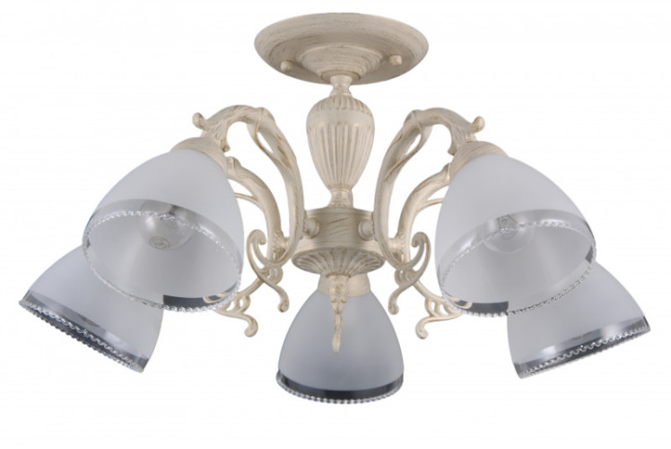 Люстра на штанге Natali Kovaltseva 79010/5C BEIGE GOLD