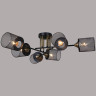 Потолочная люстра Reluce 38460-0.3-06 BK+COPPER