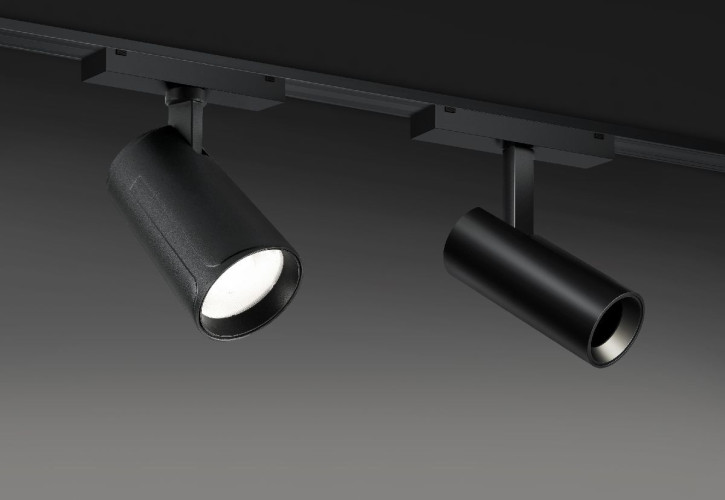 Трековый магнитный светильник iLedex Vision 4825-048-D60-10W-36DG-3000K-BK