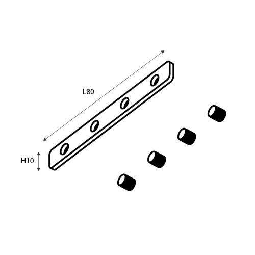 Коннектор прямой Favourite Logica 1014-CP-001