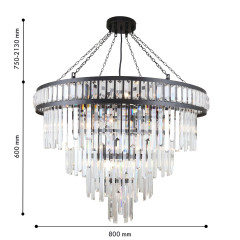 Подвесная люстра Favourite Preston 4731-19P