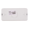 Светильник пылевлагозащищенный Uniel ULW-K25B 6W/4000K/EMG IP65 WHITE UL-00013352