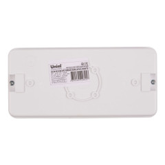 Светильник пылевлагозащищенный Uniel ULW-K25B 6W/4000K/EMG IP65 WHITE UL-00013352