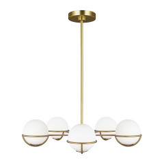 Люстра на штанге Feiss Apollo (fe) FE-APOLLO5-BB