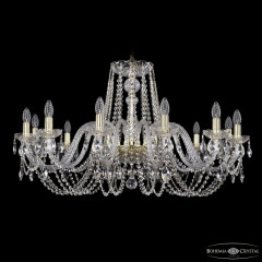 Подвесная люстра Bohemia Ivele Crystal 1402/12/360 G