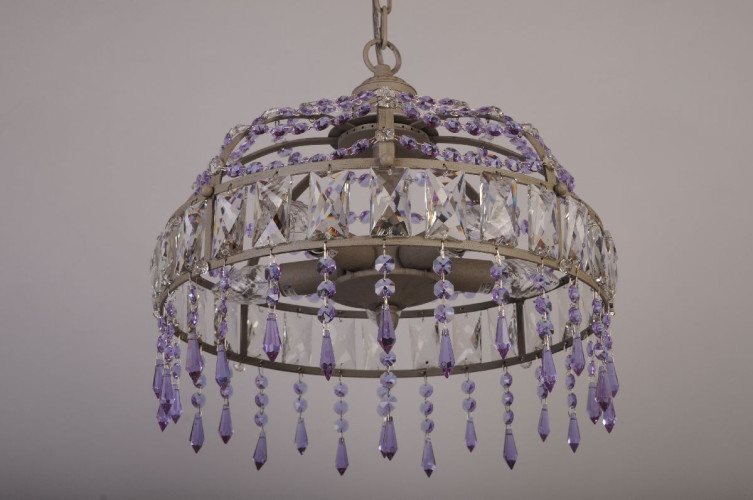 Подвесная люстра Abrasax L.7392-5GR (PURPLE)