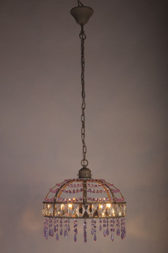 Подвесная люстра Abrasax L.7392-5GR (PURPLE)