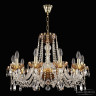 Подвесная люстра Bohemia Ivele Crystal 5402/10/240 G Amber/M-1H