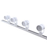 Трековый однофазный светильник (2 шт.) Volpe UBL-Q321 GU10/K WHITE SET41 UL-00010705