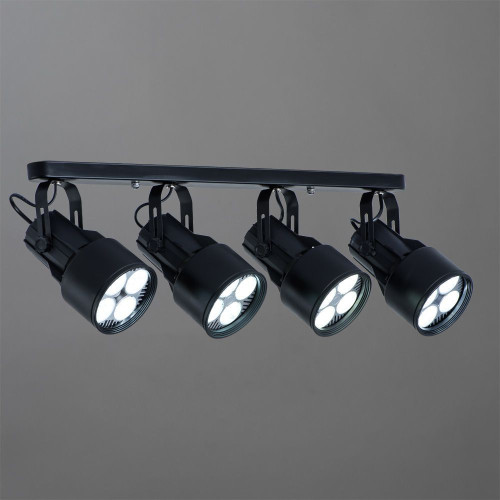 Спот Arte Lamp A6252PL-4BK