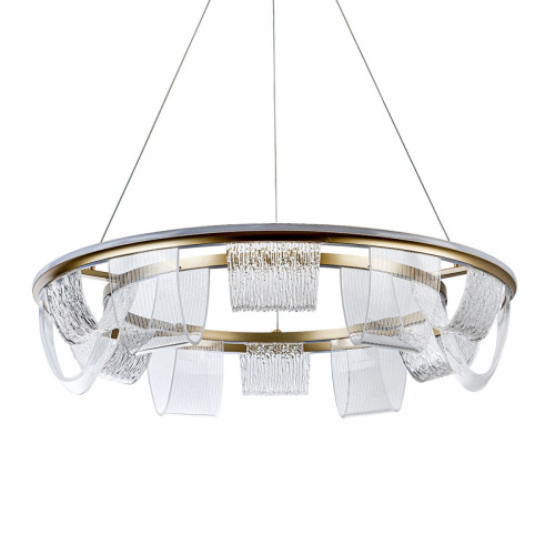 Подвесная люстра LED4U L7706-800 GD