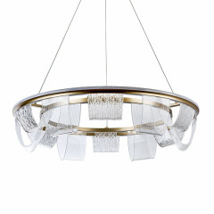 Подвесная люстра LED4U L7706-800 GD