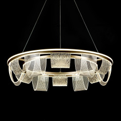 Подвесная люстра LED4U L7706-800 GD