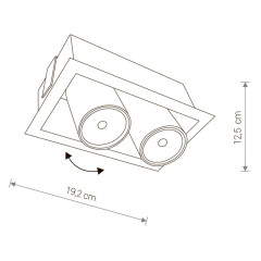 Встраиваемый светильник Nowodvorski 8938