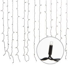 Уличная светодиодная гирлянда Uniel занавес (UL-00003937) разноцветный ULD-C2030-240/TBK Multi IP67