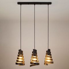 Подвесной светильник Eurosvet Storm 50058/3 черный