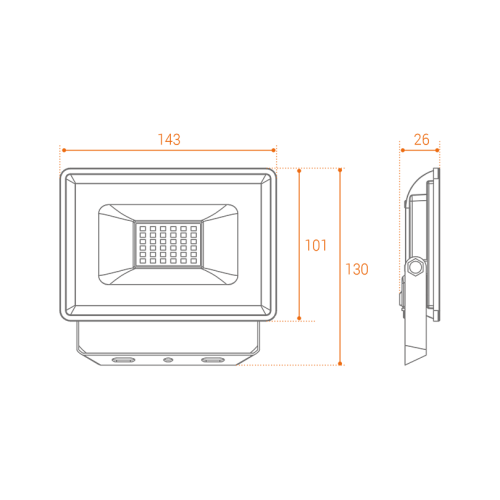 Прожектор Wolta WFL-30W/06