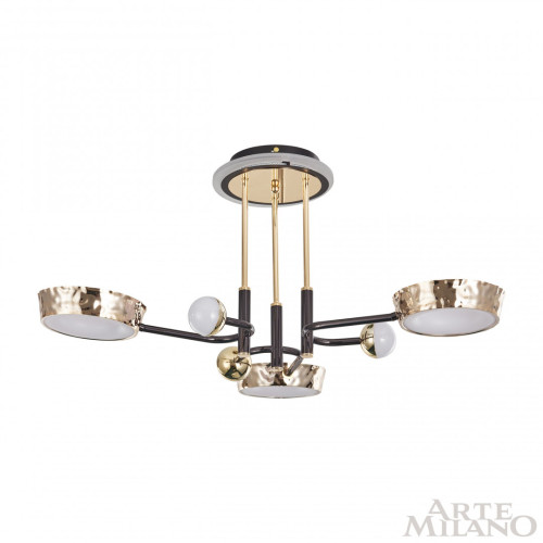 Потолочная люстра Arte Milano Ferrara 273210/6 BK/GD