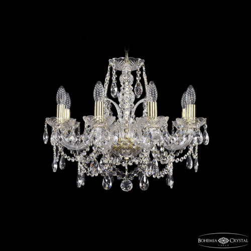 Подвесная люстра Bohemia Ivele Crystal 1411/8/195 G
