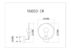 Бра Moderli Sachara V11582-1W