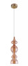 Подвесной светильник Crystal Lux Iris SP1 A Amber