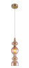 Подвесной светильник Crystal Lux Iris SP1 A Amber