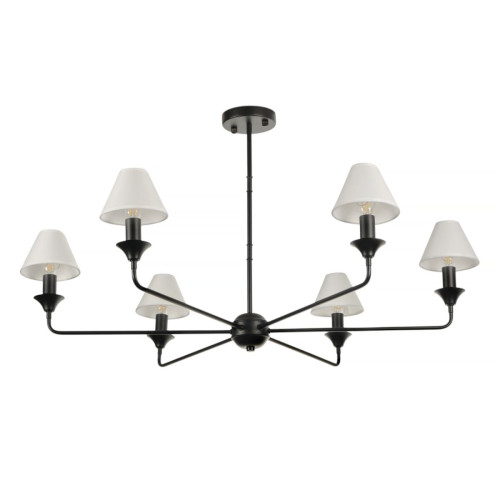 Люстра на штанге Myfar Leon MR2400-6C