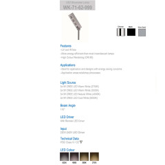 Подсветка 71-62-999 warm white silver
