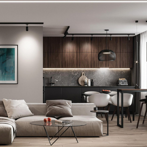 Трековый однофазный светильник Feron AL198 48940