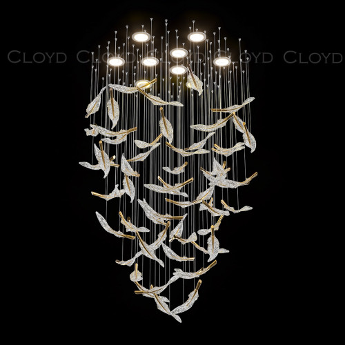 Каскадная люстра Cloyd Aeria 60002