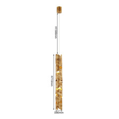 Подвесной светильник Favourite Leaftube 4802-1P