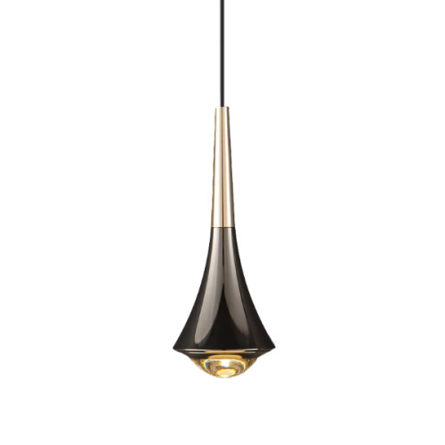 Подвесной светильник 8969P/1 gold/black