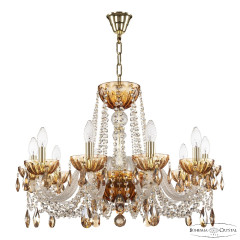 Подвесная люстра Bohemia Ivele Crystal 5402/10/240 G Amber/M-1H K721