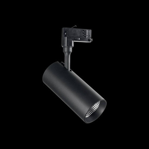 Трековый светодиодный светильник Ideal Lux Smile 20W Cri90 36 3000K Black 189840