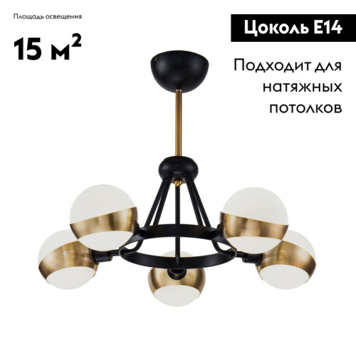 Потолочная люстра Freya Silvia FR5009PL-05B