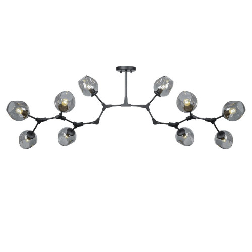 Люстра на штанге AM Group LOFT-10 BK