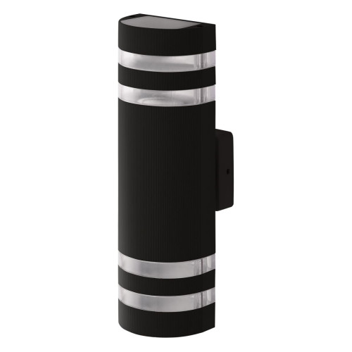 Уличный настенный светильник Uniel UL-00012917 UUL-S16A 2x60W/E27 IP65 BLACK