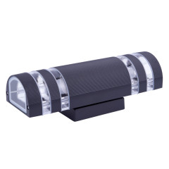 Уличный настенный светильник Uniel UL-00012917 UUL-S16A 2x60W/E27 IP65 BLACK