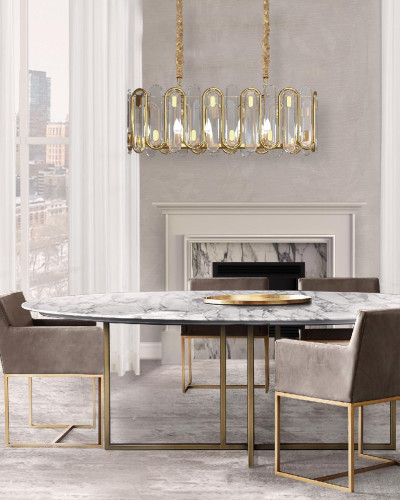 Подвесная люстра Milosh tendence 0810CL-10GD