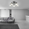 Потолочная люстра Arte Milano Amalfi 327103/5 BK+CR