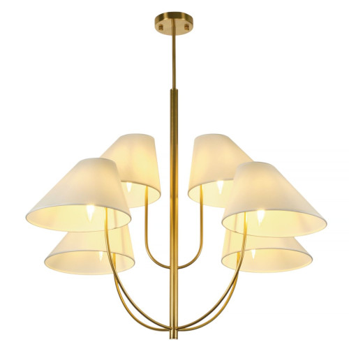 Люстра на штанге Myfar Lukas MR2390-6C