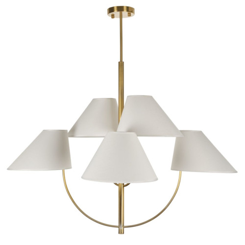 Люстра на штанге Myfar Lukas MR2390-6C