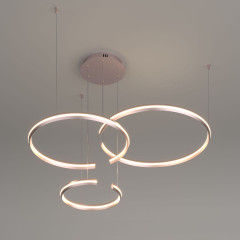 Подвесная люстра Eurosvet Gap 90180/3 сатин-никель a045427