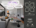 Потолочная люстра Ambrella Light Acrylica Original FA4501