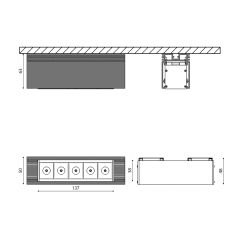 Трековый светильник DesignLed SY-601221-BL-10-NW 003583