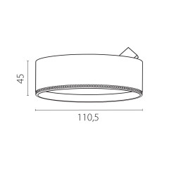 Светильник для трековых систем QUATTRO либо потолочный (накладной или встраиваемый) Lightstar Alta Pro 215647